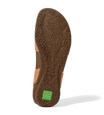 El Naturalista Sandales en cuir N412 Wakataua corail
