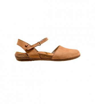 El Naturalista Brown Wakataua Leather Sandals