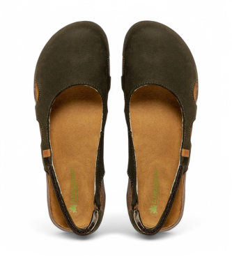 El Naturalista Sandalias de Piel N413 Wakataua negro