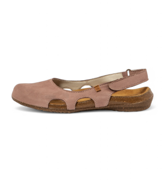 El Naturalista Leather Sandals N413 Wakataua brown