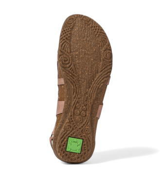 El Naturalista Leather Sandals N413 Wakataua brown