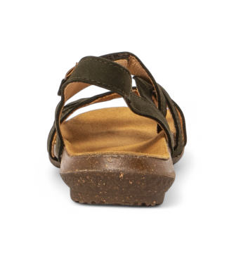 El Naturalista Sandales en cuir N5079 Wakataua vert