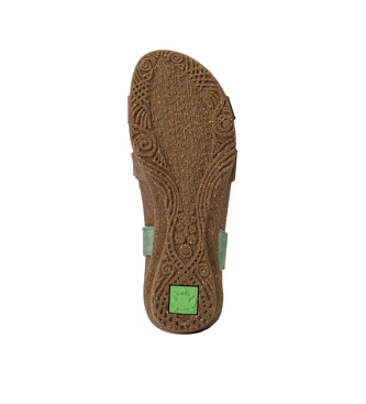 El Naturalista Usnjene sandale N5079S Wakataua green