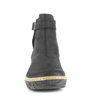 El Naturalista Myth Yggdrasil skórzane buty za kostkę N5133 czarny -Wysokość: 5,7 cm