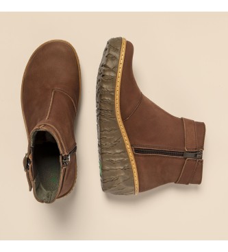El Naturalista Leather ankle boots N5133 Pleasant Chocolate / Myth Yggdrasil