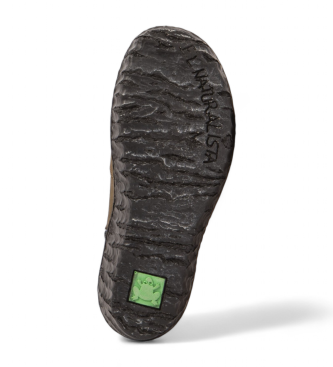 El Naturalista N5133 stivaletto in pelle verde