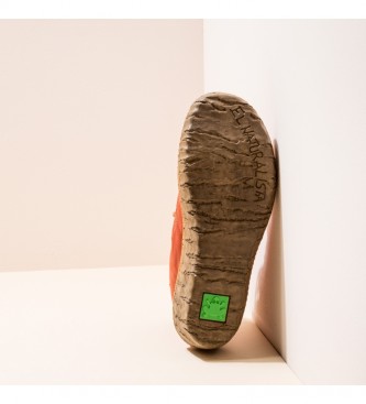 El Naturalista Botas de couro para tornozelo N5146 Yggdrasil russet -Cunha de altura 5.7cm