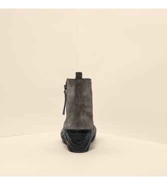 El Naturalista N5167 Myth Yggdrasil bottes en cuir gris - Hauteur du talon 5,7cm
