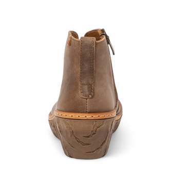 El Naturalista Botins em pele N5168 taupe