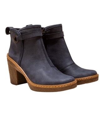 El Naturalista Botins em pele N5179 navy