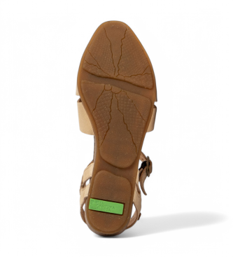 El Naturalista Leather sandals N5207 Stella beige