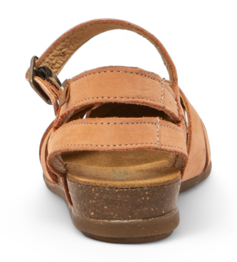 El Naturalista N5207 Sandali Stella in pelle corallo