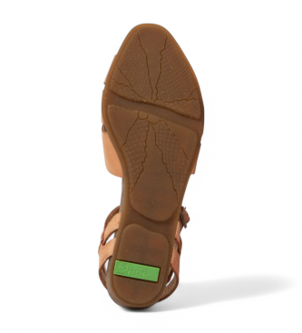 El Naturalista N5207 Sandali Stella in pelle corallo
