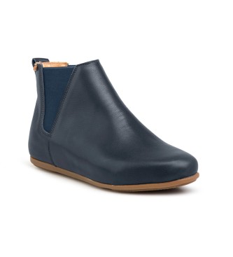 El Naturalista Leather ankle boots N5209 Stella blue