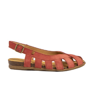 El Naturalista Leder Sandalen N5213 Stella rot