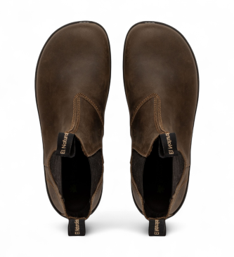 El Naturalista Botas de couro N5262 Nomada castanho escuro