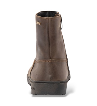 El Naturalista Botins de Pele N5269 Nomada verde-acastanhado