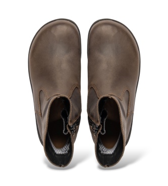 El Naturalista Botins de Pele N5269 Nomada verde-acastanhado