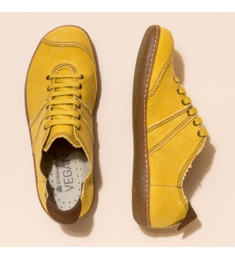 El Naturalista Sneakers Organic Cotton Curry El Viajero Yellow