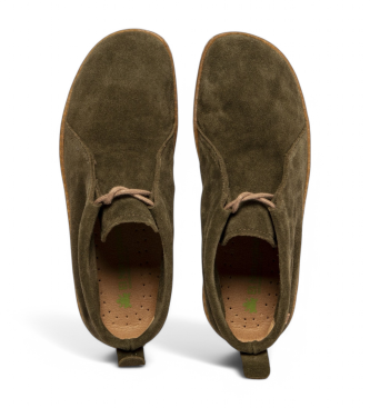 El Naturalista Leather ankle boots N5290 El Viajero green