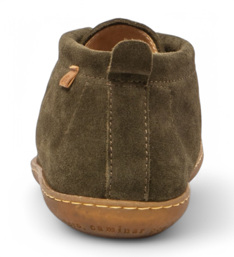 El Naturalista Leather ankle boots N5290 El Viajero green