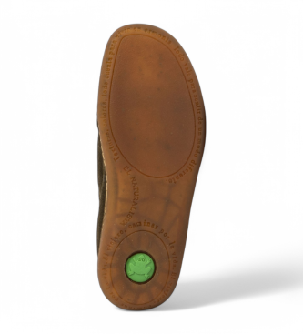 El Naturalista Leather ankle boots N5290 El Viajero green