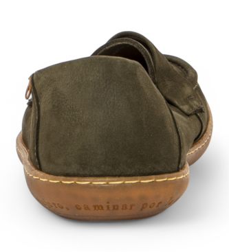 El Naturalista Sapatos de couro N5294 Traveller verde