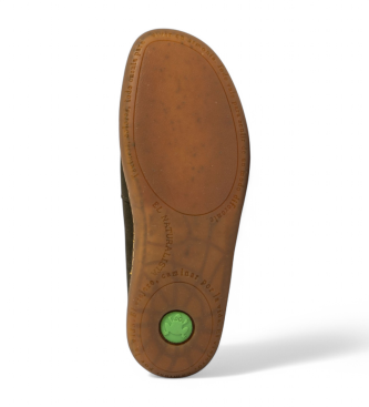El Naturalista Sapatos de couro N5294 Traveller verde