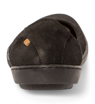 El Naturalista N5300 Ballerine in pelle nera corallo