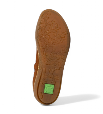 El Naturalista N5300 Ballerine in pelle color corallo