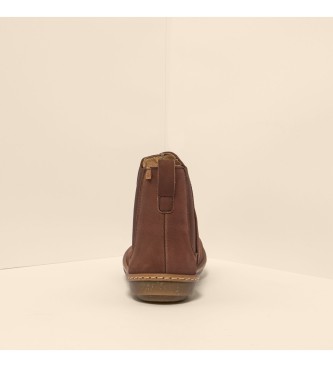 El Naturalista Bottines en cuir N5310 Coral brown