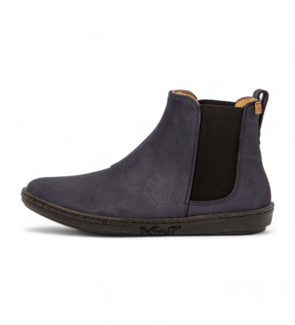 El Naturalista Bottines en cuir N5310 navy