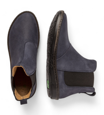 El Naturalista Bottines en cuir N5310 navy