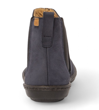 El Naturalista Leather ankle boots N5310 navy