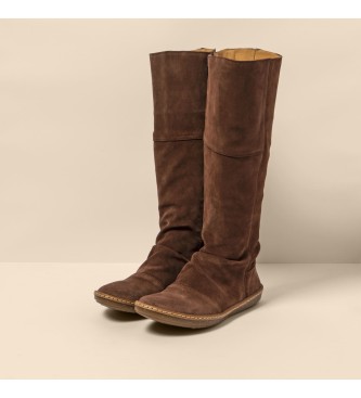 El Naturalista Leather boots N5313 chocolate