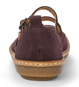 El Naturalista Sabrinas de couro coral lils N5348