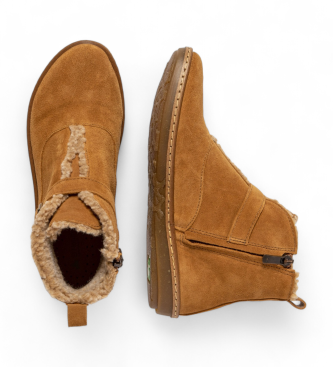 El Naturalista Botines de Piel N5349 Coral marrn