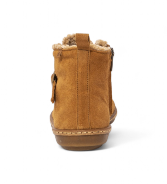 El Naturalista Botines de Piel N5349 Coral marrn