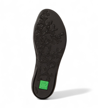 El Naturalista Sapatilhas de couro N5368 Pleasant black