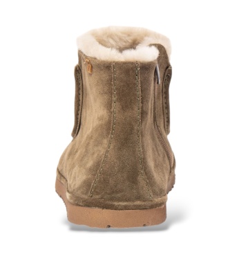 El Naturalista Tribu Taupe N5376 Leather Ankle Boots
