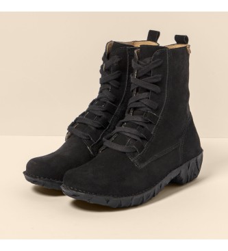 El Naturalista Leather ankle boots N5413 Yggdrasil black -Heel height 4,5cm