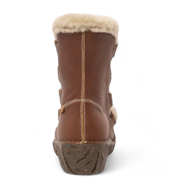 El Naturalista Botins em pele N5414 Yggdrasil castanho