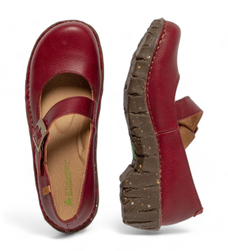 El Naturalista Usnjeni čevlji N5415 maroon