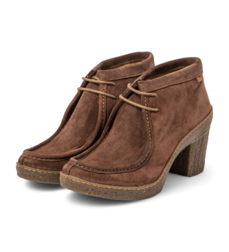 El Naturalista N5432 stivaletto in pelle marrone