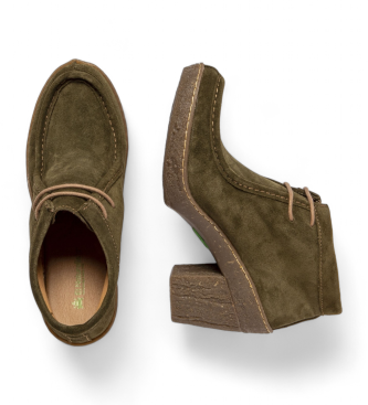 El Naturalista Bottines en cuir N5432 Beech green