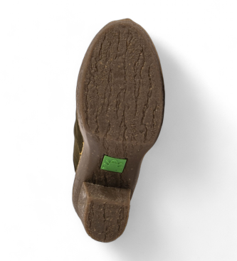 El Naturalista Bottines en cuir N5432 Beech green