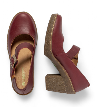 El Naturalista N5433 Beech lilac leather slippers