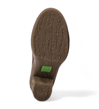 El Naturalista N5433 Beech lilac leather slippers