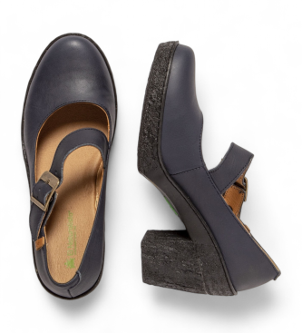 El Naturalista Leren schoenen N5433 Beech blauw