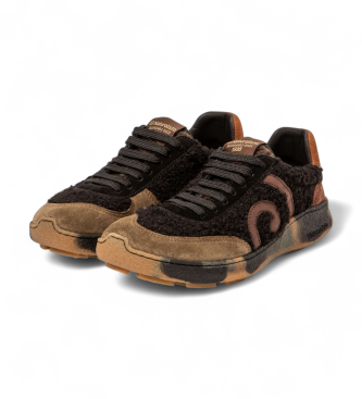 El Naturalista Sapatilhas em pele N5435B preto